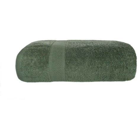 Toalla de baño Leo 50x90 Verde 100% algodón 450g suave