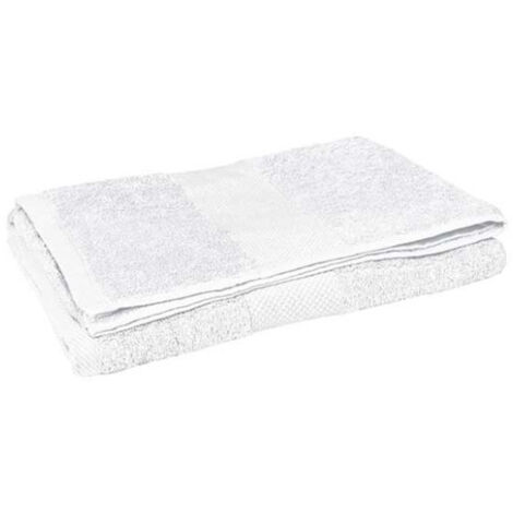 Toalla de baño VALENTO Sponge  Blanco              90 x 150 cm