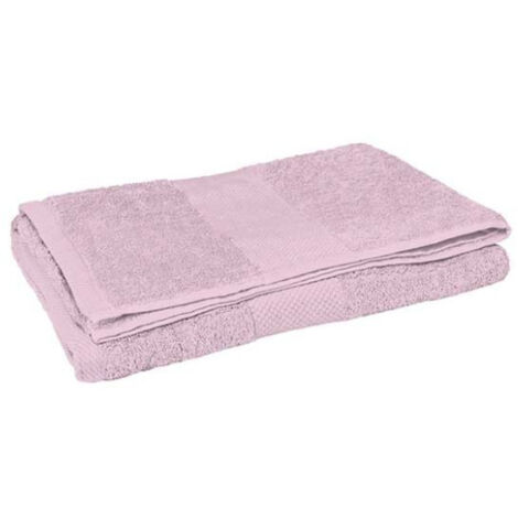 Toalla de baño VALENTO Sponge Rosa 90 x 150 cm