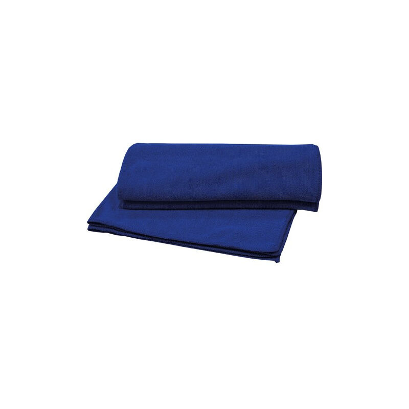 

Toalla de baño y playa, remallado con filamento ORLY TW7100 | Royal - 38x68cm