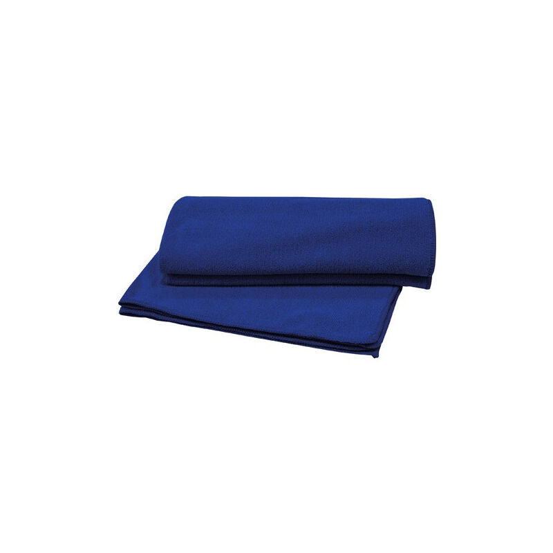 

Toalla de baño y playa, remallado con filamento ORLY TW7100 | Royal - 60x145cm