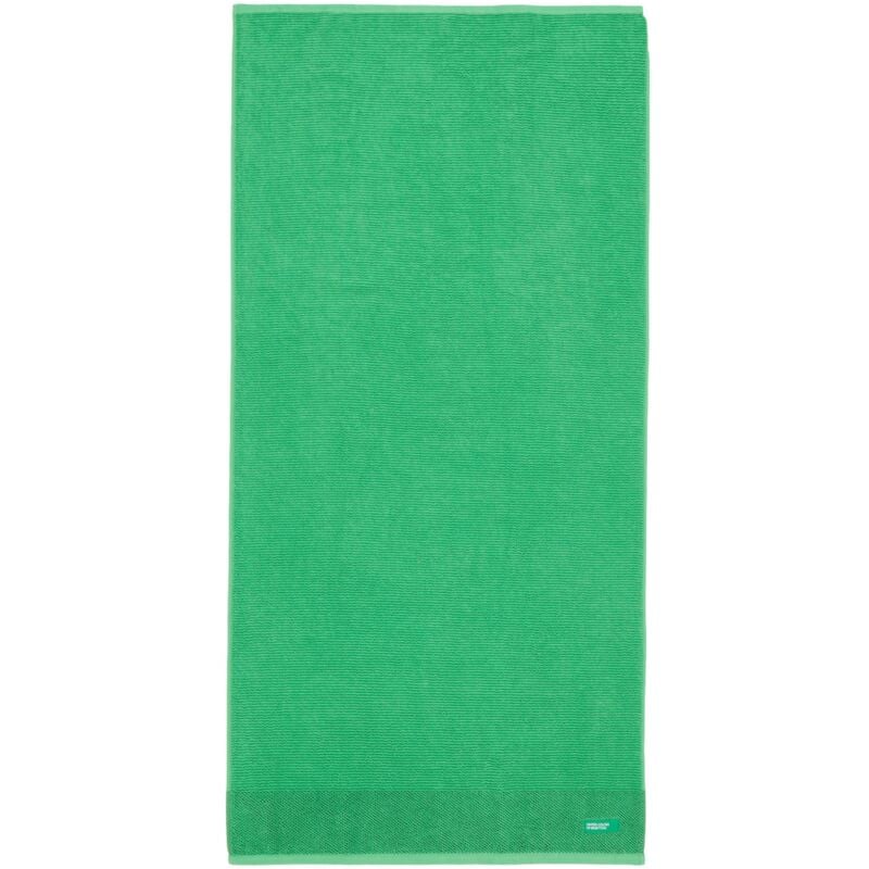 

Toalla de ducha de algodón, en color verde, 140x70 cm.