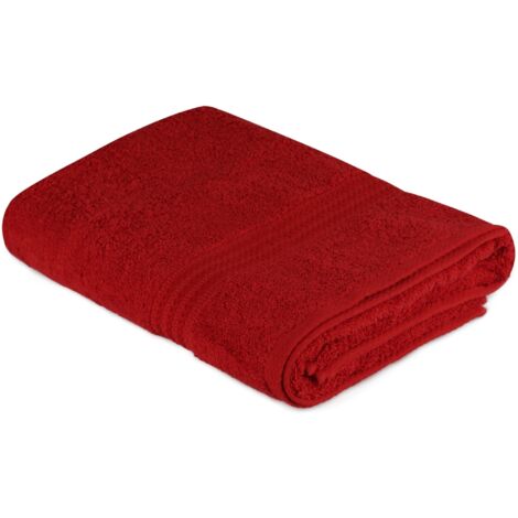 Toalla de ducha rojo