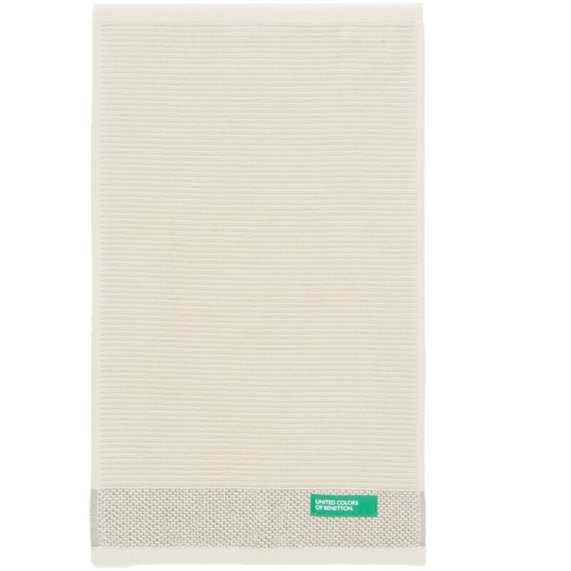 

Toalla de mano de algodón, en color beige, 30x50 cm.