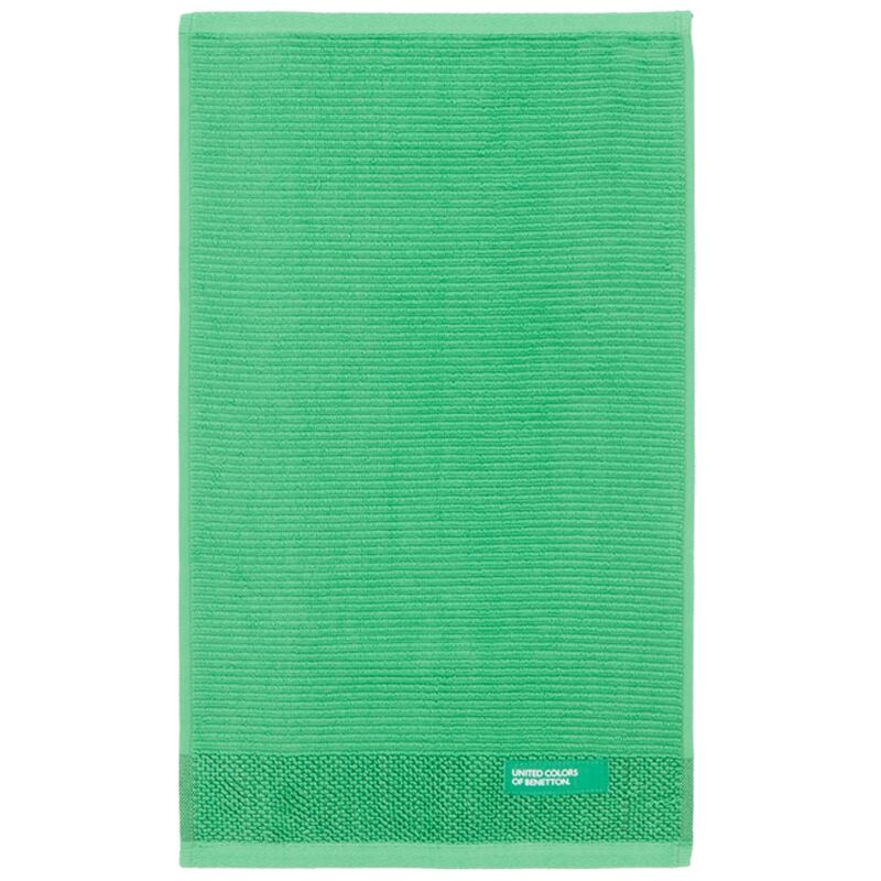

Toalla de mano de algodón, en color verde, 30x50 cm.