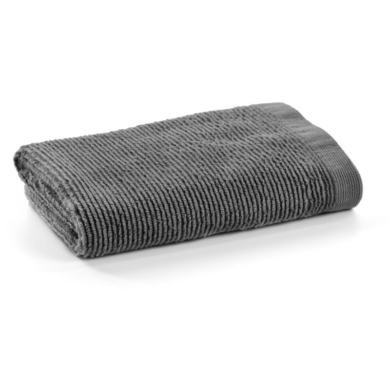 

Toalla de manos Miekki gris oscuro - Kave Home