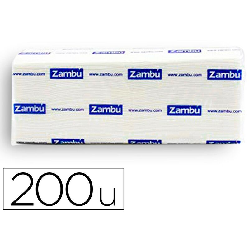 

Dahi toallas tissue celulosa 2 capas z 20 x 200 ud