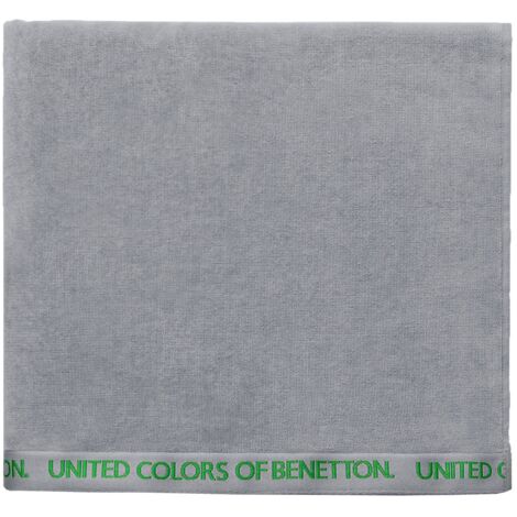TOALLA DE PLAYA 90X160CM 380GSM 100% ALGODÓN VELOUR AZUL OSCURO CON LOGO NEUTRAL BE
