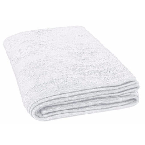 Toalla ligera de microfibra VALENTO Lirio  Blanco              90 x 150 cm