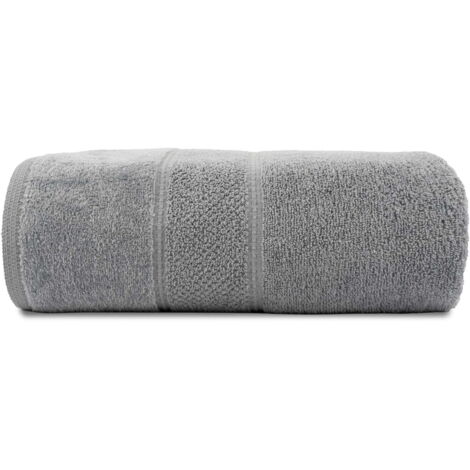 Toalla Mario 50x90 gris 480g 100% algodón