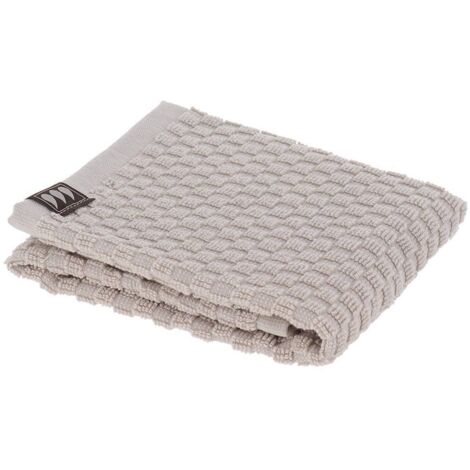 Toalla para invitados 30x50 cm 100% algodón damero - gris - Tendance