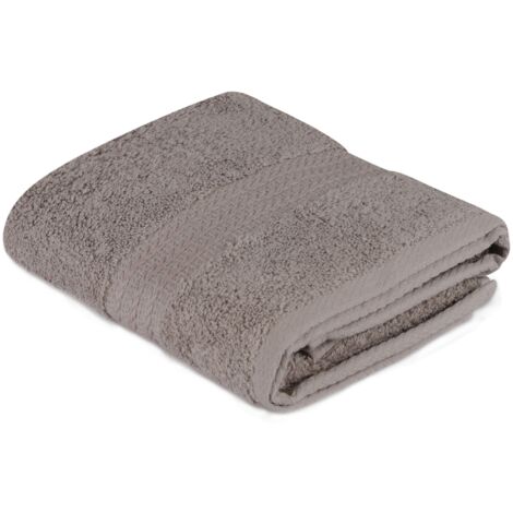 Toalla Toalla de invitados Towel 100% Algodón Gris 500 gr/m²