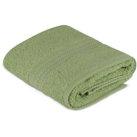 Toalla Toalla de invitados Towel 100% Algodón Verde 500 gr/m²