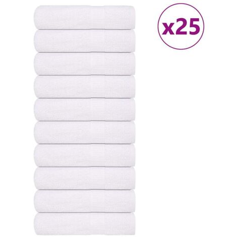 Toallas de baño 25 uds  100x150 cm 360 g/m² 100% algodón