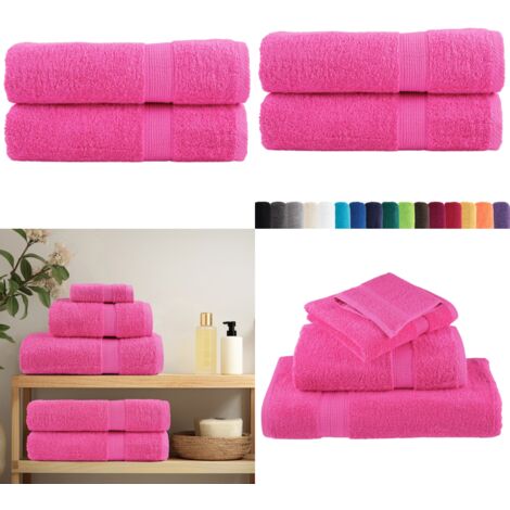 Toallas de baño SOLUND 2 uds 100x150 cm 600 gsm - Toallas de algodón - Toallas de baño 100% algodón