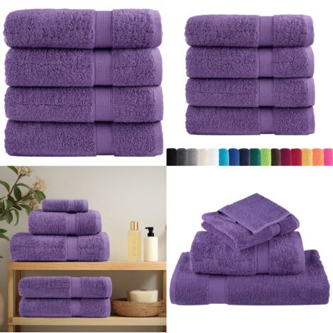 Toallas de baño SOLUND 4 uds 100x150 cm 600 gsm - Toalla de baño - Toalla de algodón
