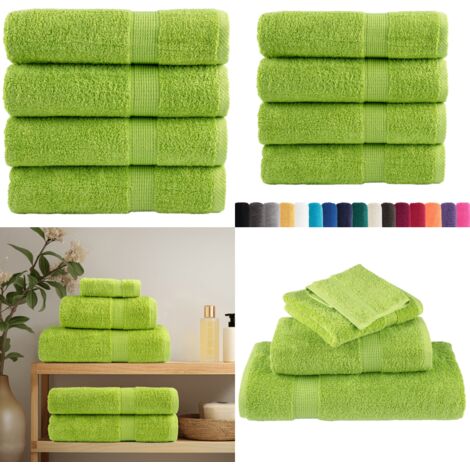 Toallas de baño SOLUND 4 uds 100x150 cm 600 gsm - Toalla de baño - Toalla de algodón