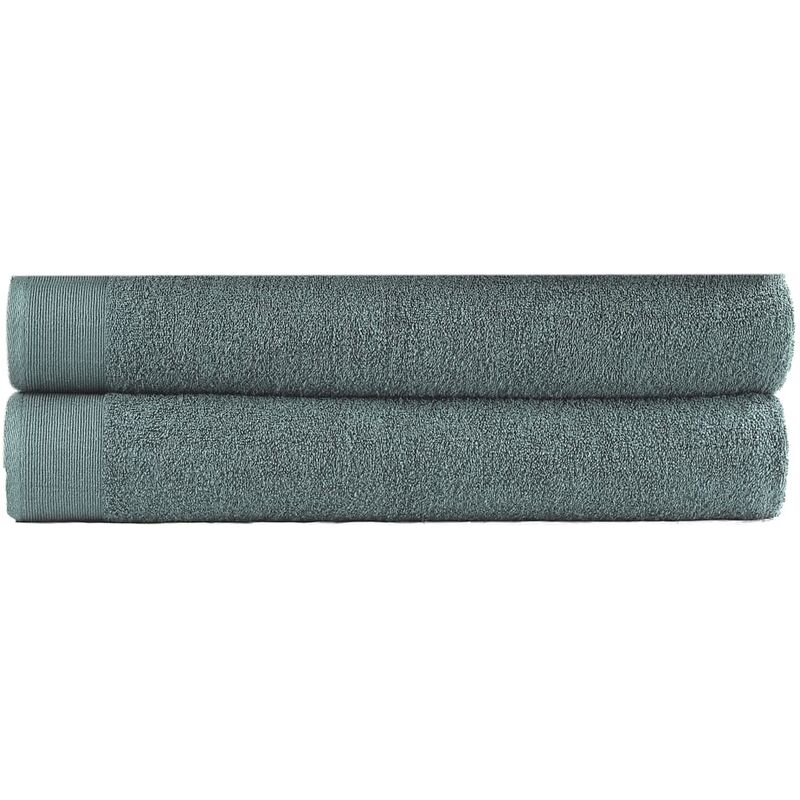 

Toallas de Ducha Algodón 450 g/m² 2 Unidades Verde 100x150cm - Verde - Vidaxl