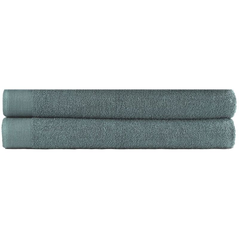 

Toallas de Ducha Algodón 450 g/m² 2 Unidades Verde 80x200cm - Verde - Vidaxl