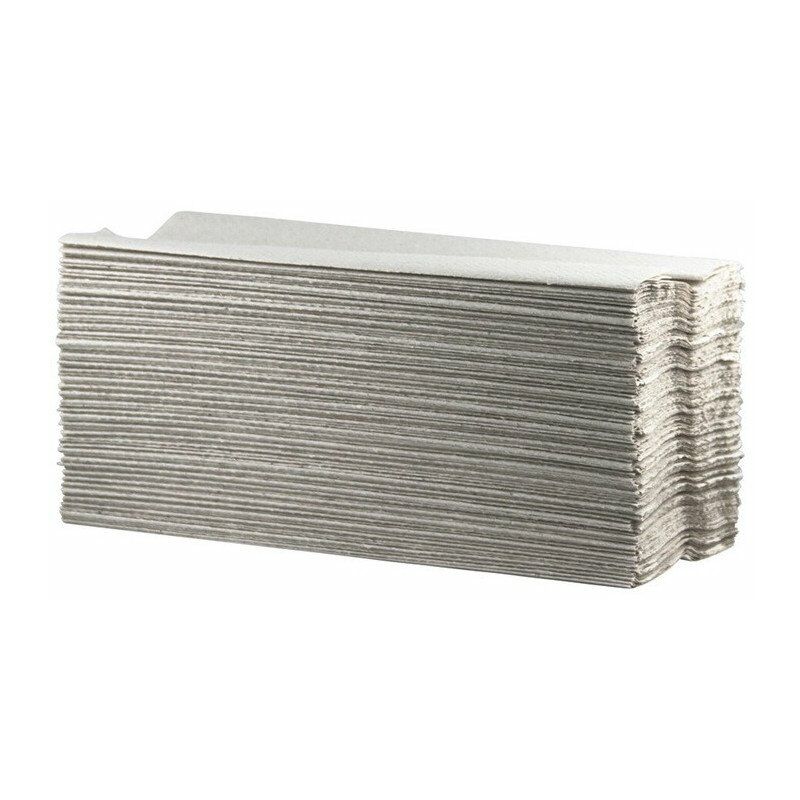 

Toallas de papel dobladas, C-fold Basic Recycling, 1 capa, natural, 3600 Bl CWS