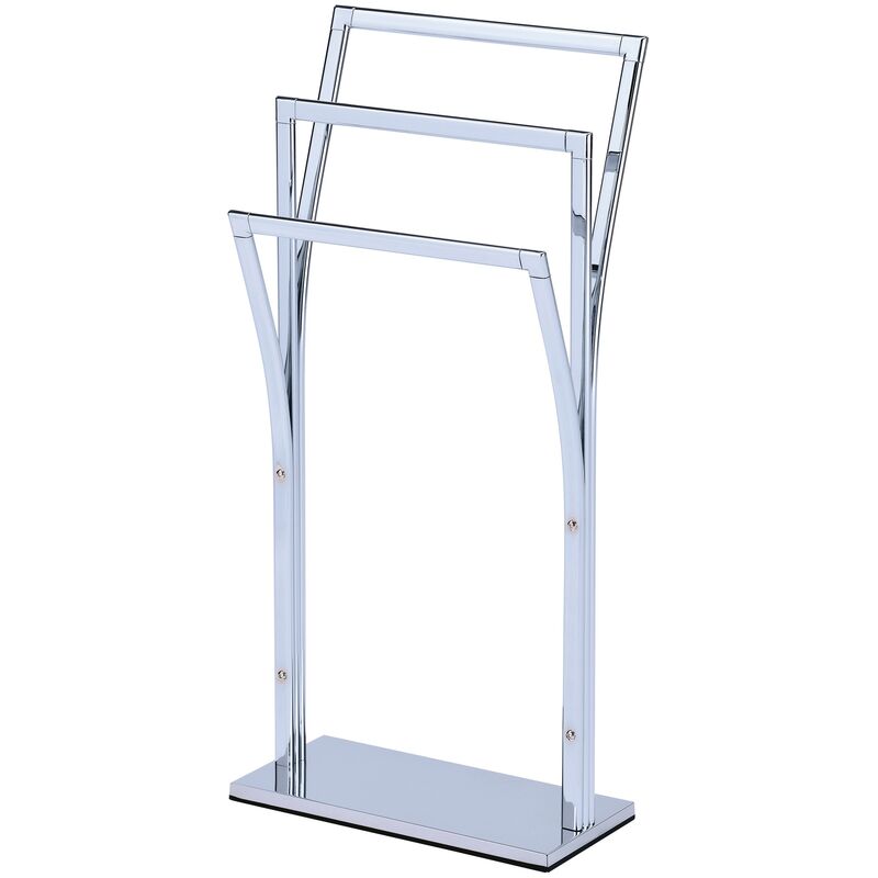 

Msv - Toallero 3 Niveles De Acero Cromado 41X18,5X87 Cm