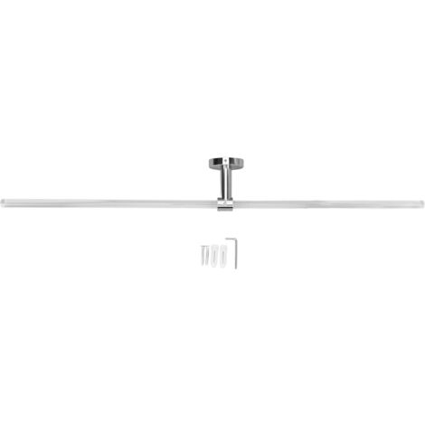 Toallero acrílico para baño – montaje en pared, diseño minimalista y lujoso – impermeable y duradero – 60 cm de largo – ideal para el hogar o el hotel