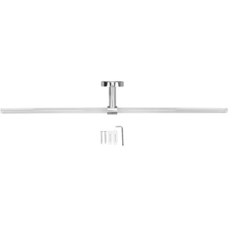 Toallero acrílico para baño – Montaje en pared lujoso y minimalista, 50 cm