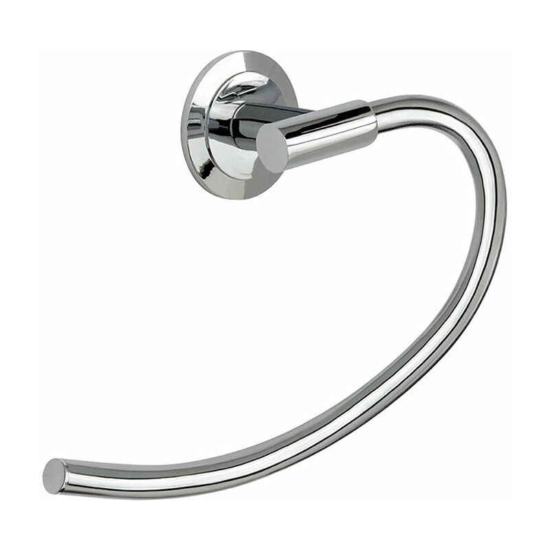 

Toallero anilla de acero cromo B-Focus