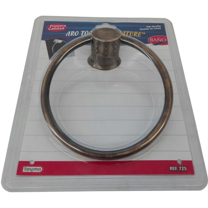 

Toyma - Toallero aro nature oro 725/11