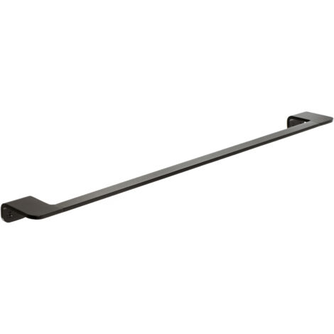 TOALLERO BARRA NEGRO 7X3X60CM MODELO ONYX