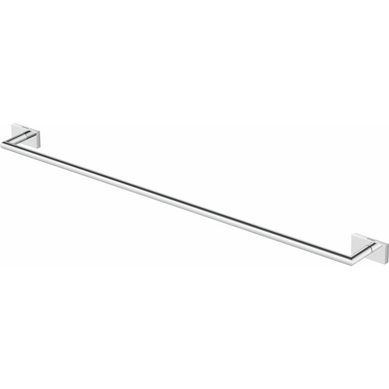 

Toallero cuadrado Duravit 80 cm, cromado - 0099601000