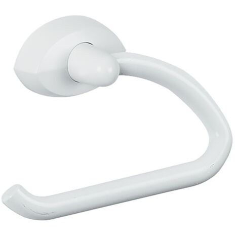 Toallero curvo de pared en Aluminio LEMON Blanco Spirella