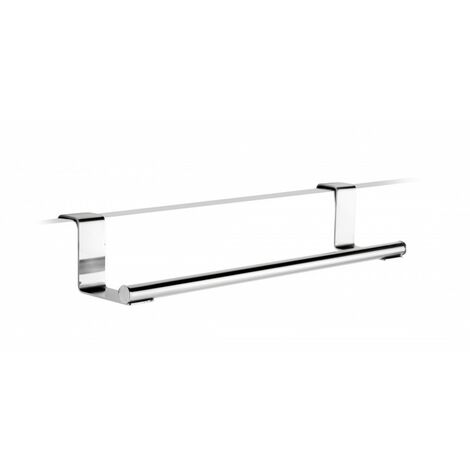 Toallero de 38 cm acero inox cromado brillo - CM Baños