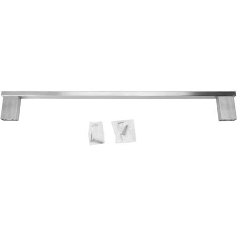 Toallero de acero inoxidable 304 – 400 mm / 15,75 pulgadas, cepillado, cromado y resistente a la corrosión – soporte para baños y habitaciones de hotel.