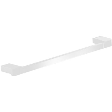 Toallero de barra, 35 cm, serie YASS, acabado blanco mate - MANILLONS TORRENT