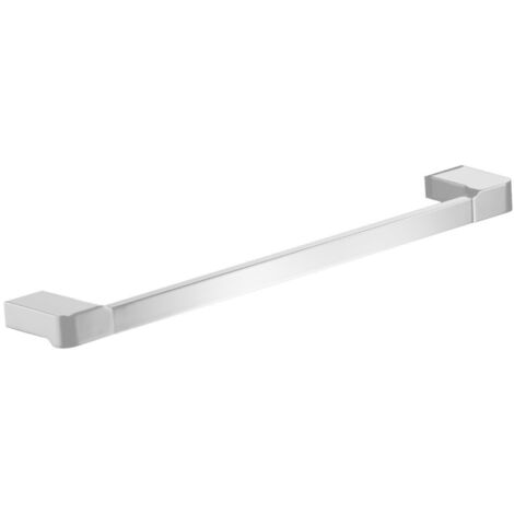 Toallero de barra 60 cm, serie YASS, acabado blanco mate - MANILLONS TORRENT