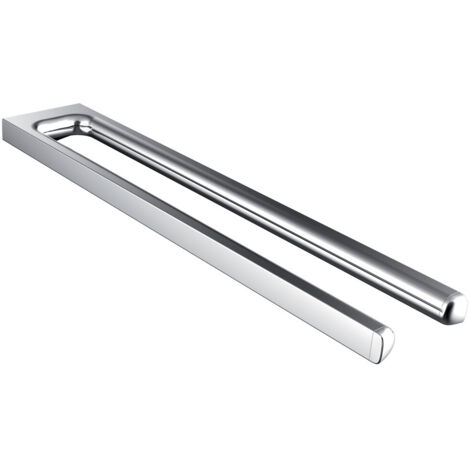 Toallero de emco trend, de 2 brazos, rígido, 430 mm, cromado,