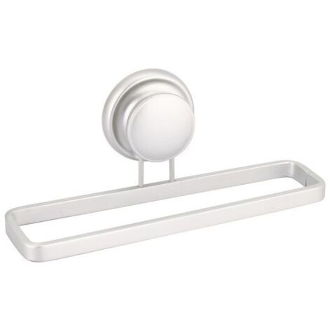 Toallero de pared con ventosas en Aluminio MSV