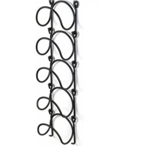 Toallero de pared metálico: accesorios de baño para toallas y paños de baño.
