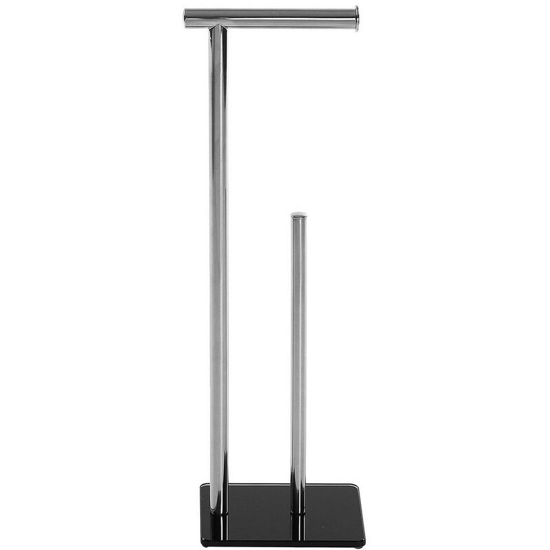 

Toallero de Pie Negro 53 cm Acero