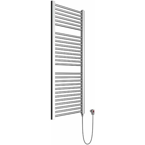 Toallero eléctrico cromo termolimitado Ercos Tekno ASTCE | H1200 L500 Z450