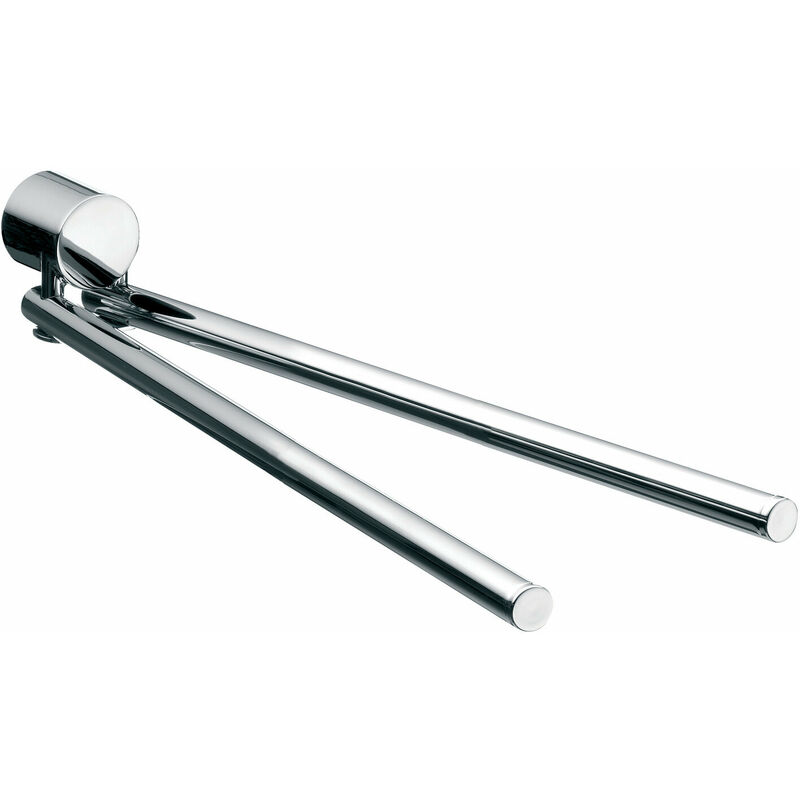 

Toallero Emco rondo 2, de 2 brazos, giratorio, 364 mm, cromado - 455000136