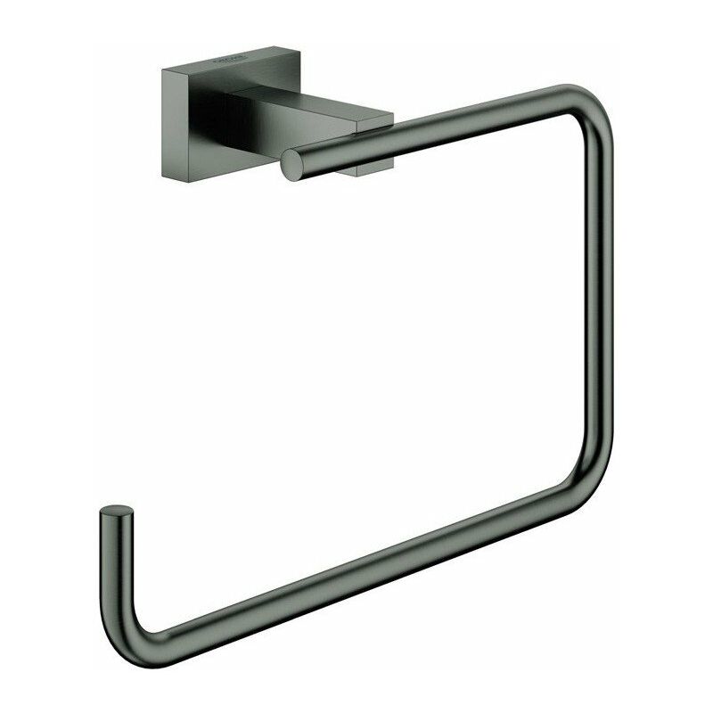

Toallero ESSENTIALS CUBE grafito duro cepillado