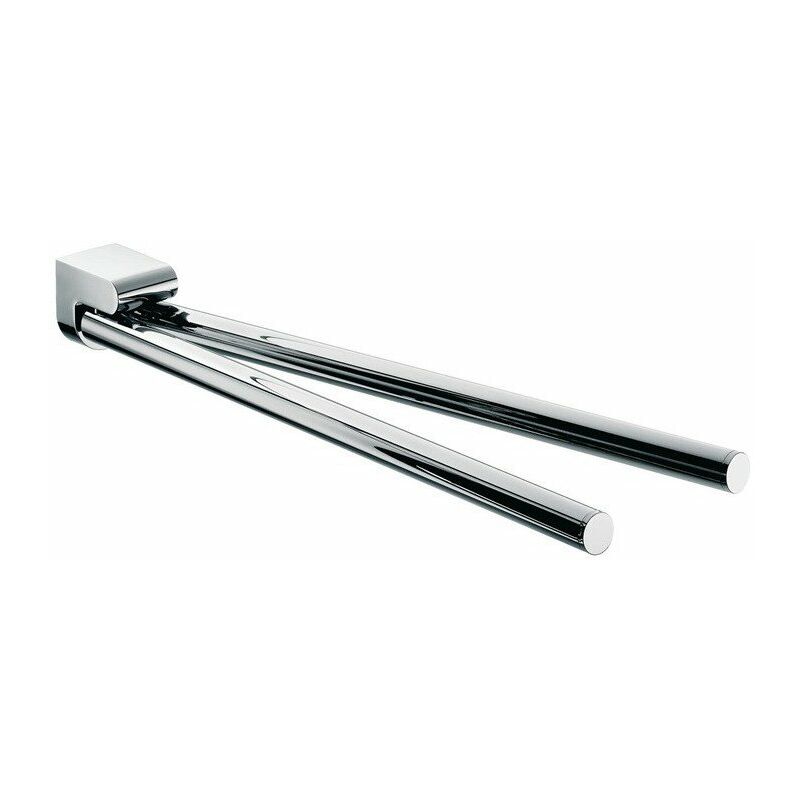 

Emco - Toallero MetO de 2 brazos. rígido de cromo de 460 mm