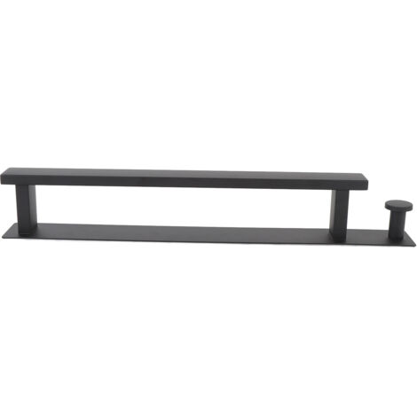 Toallero moderno de pared fabricado en acero inoxidable 304 – barra para toallas – diseño compacto (40 cm), capacidad de carga de 10 kg – fácil instalación, decoración de baño