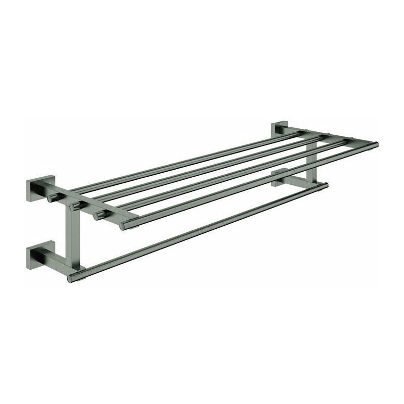

Toallero múltiple GROHE ESSENTIALS CUBE 558 mm grafito duro cepillado