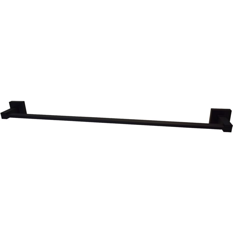 

Toallero para lavabo 50x5x6 cm Pollini Acqua Design Live LV1206 | Negro mate