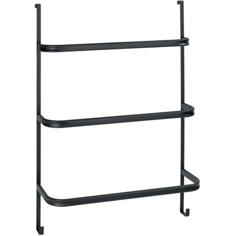 Toallero para puerta Irpinia negro