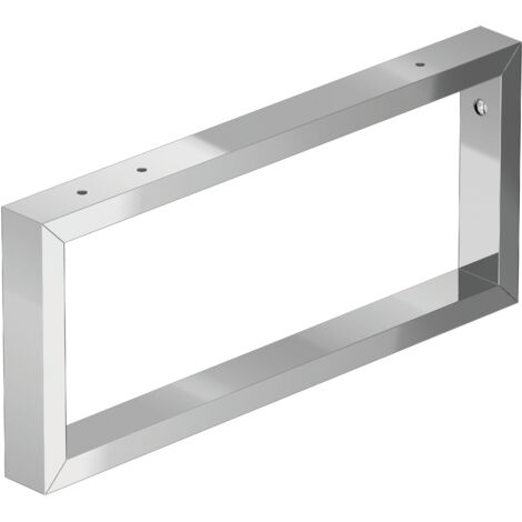 Toallero porta consola Duravit, 40x455mm, montable debajo de la