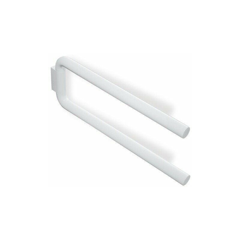 

Toallero SERIE 477 2 brazos blanco